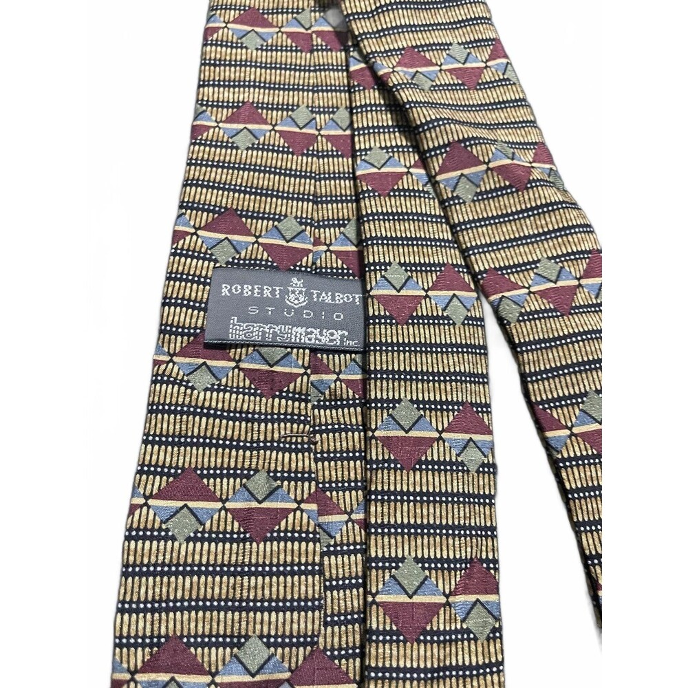 Vintage Robert Talbott Studio Harry Mayer 100% Silk Tie